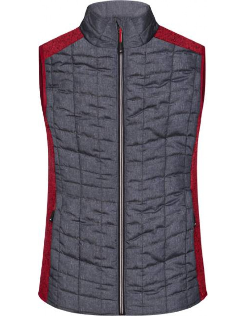 Vestă hibridă tricotată pentru femei